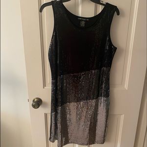 Lauren Michelle sequin cocktail dress.